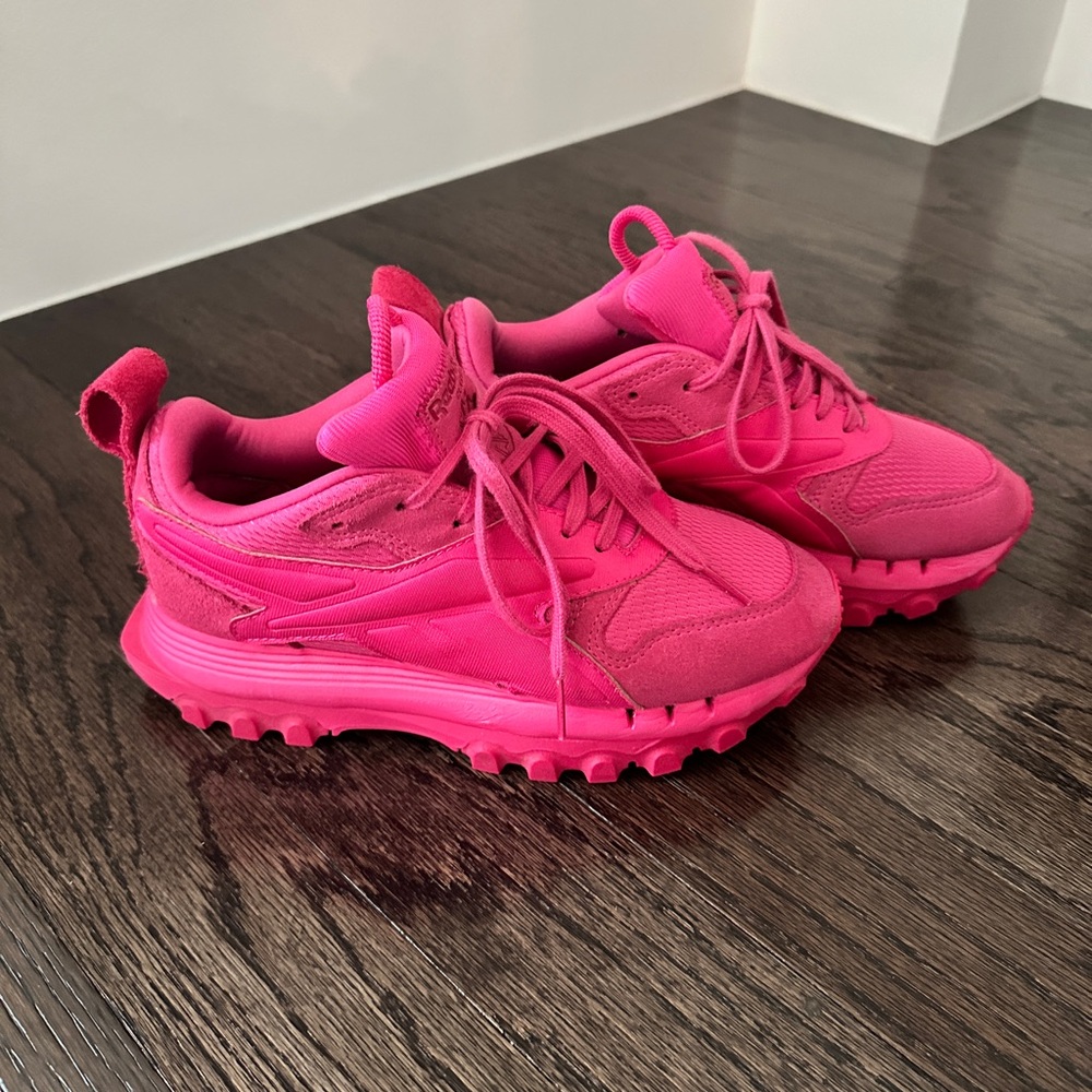 REEBOK CARDI B pink magenta sneakers